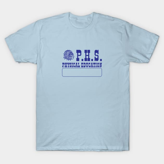 Preston Senior High School PHS Physical Education T-Shirt by tvshirts